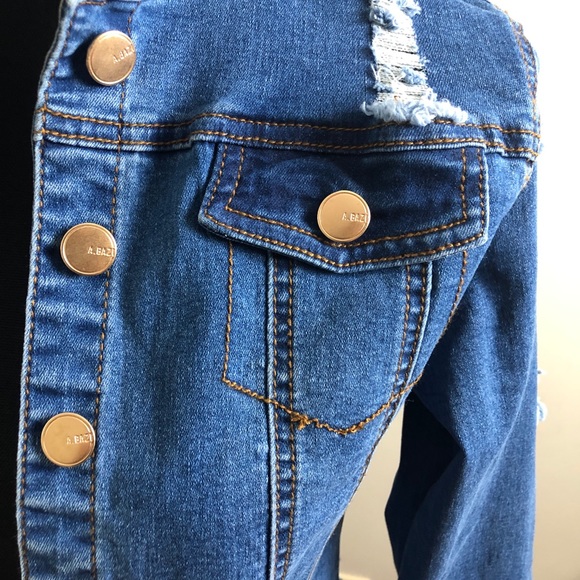 Denim Chain Jacket - Picture 3 of 7